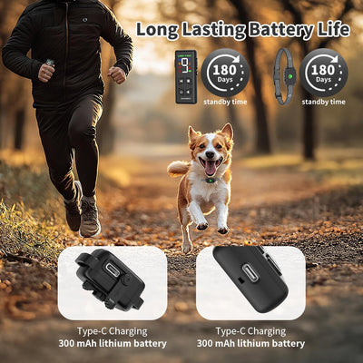 MASBRILL No Shock Small Dogs Training Collar With Remote – 2500FT RANGE - 927