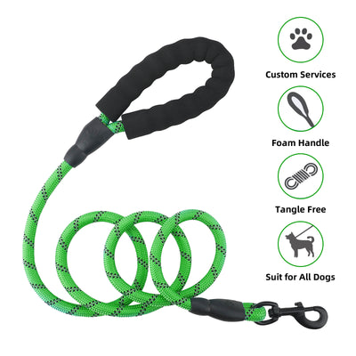MASBRILL Padded Handle Nylon Dog Leash
