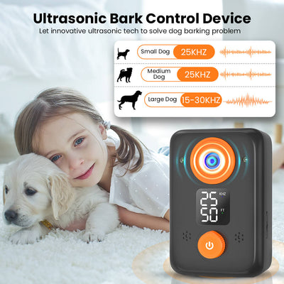 Masbrill Pain Free Anti-Barking Device Ultrasonic Dog Barking Stopper