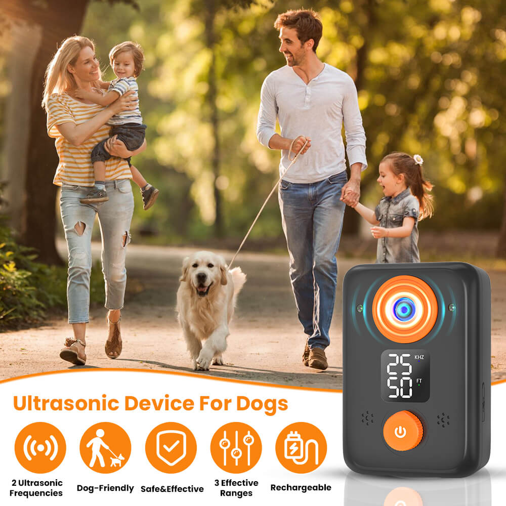 Masbrill Pain Free Anti-Barking Device Ultrasonic Dog Barking Stopper