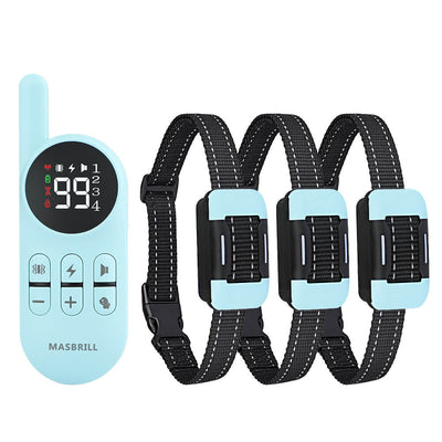 MASBRILL Rechargeable Electric Dog Training Collar Shock Collar With Remote-915