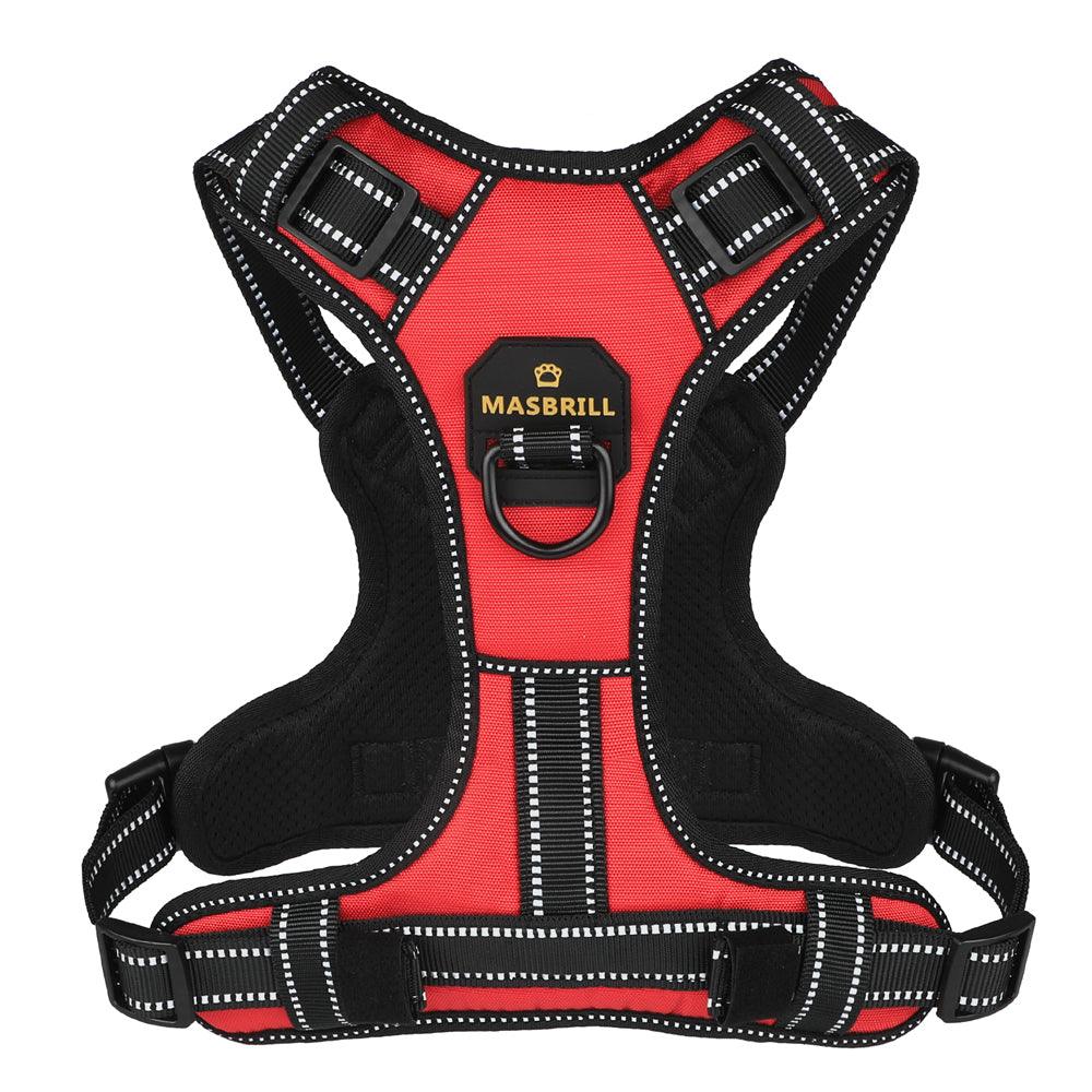 MASBRILL Reflective Dog Harness No Pull with Handle