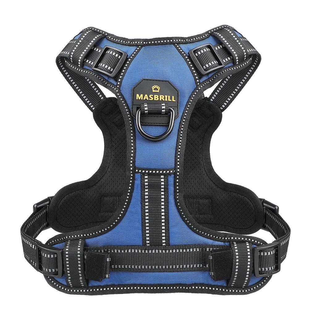 MASBRILL Reflective Dog Harness No Pull with Handle