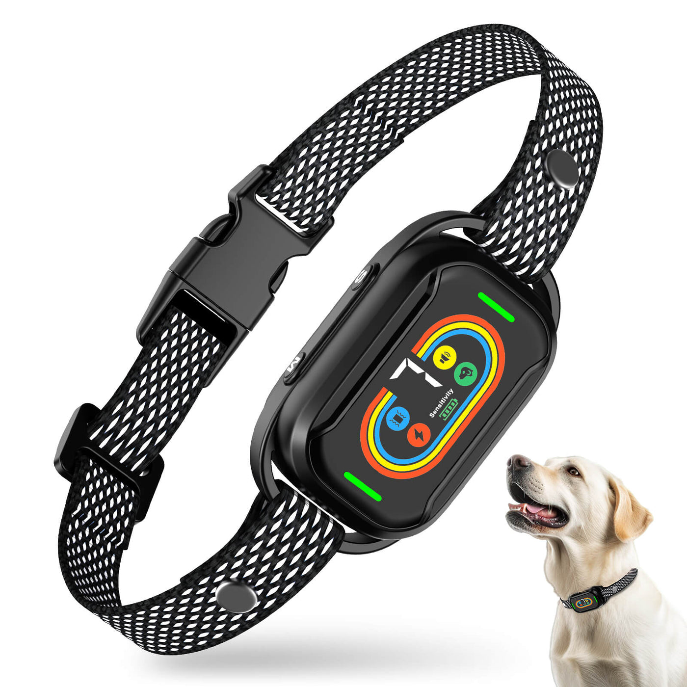 Masbrill Smart Bark Collar for Large Medium Dogs