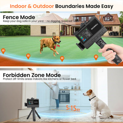 MASBRILL 3 IN 1 WIRELESS DOG FENCE-F383 | Pre-Sale, Ships Within 15 Days