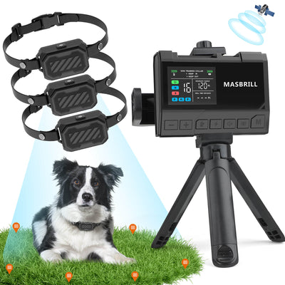 MASBRILL 3 IN 1 WIRELESS DOG FENCE-F383 | Pre-Sale, Ships Within 15 Days