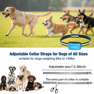 MASBRILL Underground Electric Dog Fence – 4 Dog System- TZ862